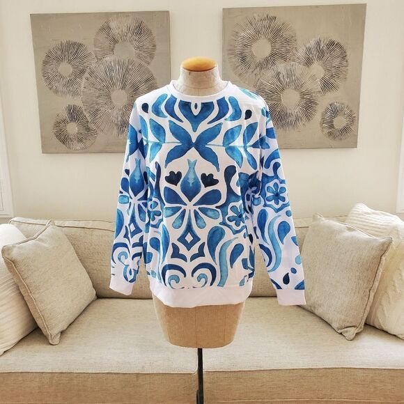 Pixie Lady Crewneck Sweatshirt sz Med - Picture 3 of 11